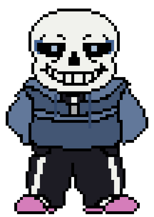 Sprite for a Sans AU variant